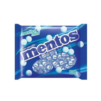 MENTOS PILLOW PACK BAG MENTHOL MINT  (40 Units Per Carton)