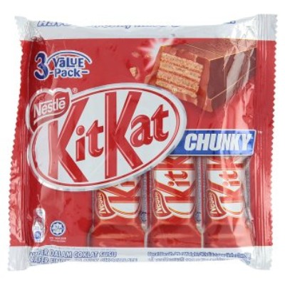 KitKat Chunky 38g 3PK Share Bag