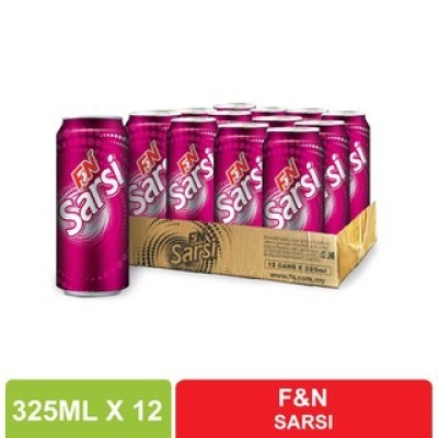 F&N Sarsi 325ml (12 Units Per Carton)