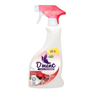 AFY DMENC FABRIC FRESHENER STRAWBERY 650ML(24 Units Per Carton)