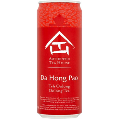 Authentic Tea House Da Hong Pao Oolong Tea (300ML x 12 can)