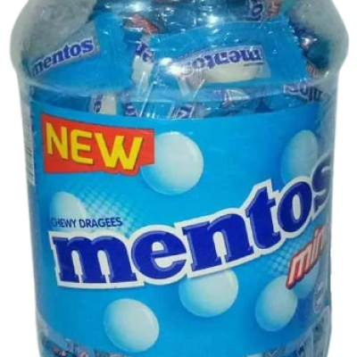 MENTOS PILLOW PACK JAR MINT (6 UNIT PER CARTON)