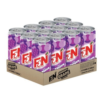 F&N Grape 325ml x 12 Cans (12 Units Per Carton)