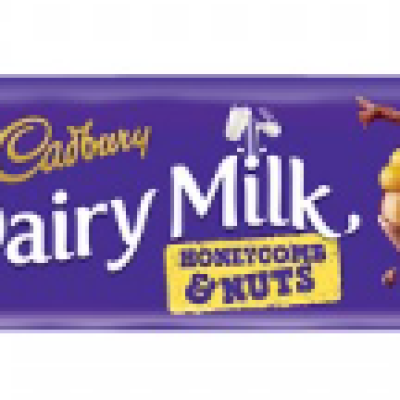 Cadbury Dairy Milk Honeycomb and Nuts 40g (24 Units Per Outer)