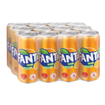 Fanta Orange 330ml (24 Units Per Carton)