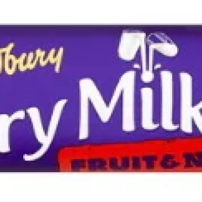 Cadbury Dairy Milk Fruit & Nut 40g (24 Units Per Outer)