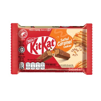 Nestle KitKat Salted Caramel Cookies 4F 35g