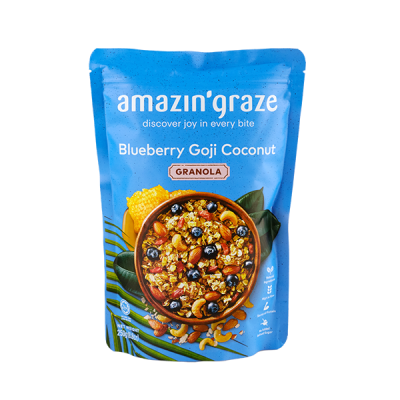 AMAZIN' GRAZE GRANOLA BLUEBERRY GOJI