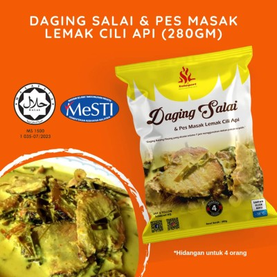 Daging Salai & Pes (280gm)