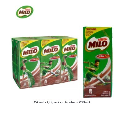 MILO UHT 200ml (6 Units Per Outer)